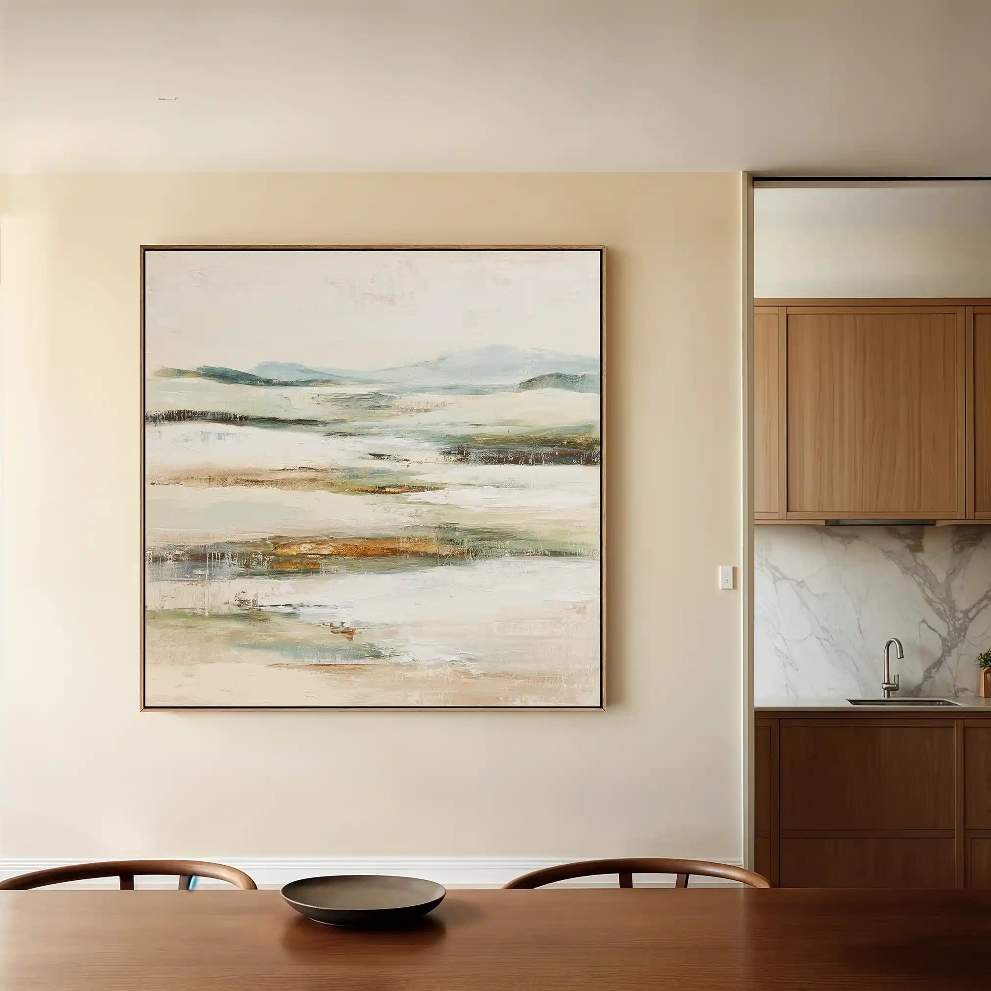 Abstract 1302 Canvas Art 60 x 60 cm / Stretched on hidden frame