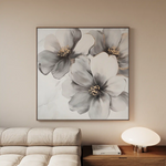 Floral Canvas Wall Art WAD1302-F 80 x 80 cm / Stretched on hidden frame