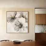 Floral Canvas Wall Art WAD1302-F 80 x 80 cm / Stretched on hidden frame