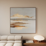 Abstract 1304 Canvas Art 60 x 60 cm / Stretched on hidden frame