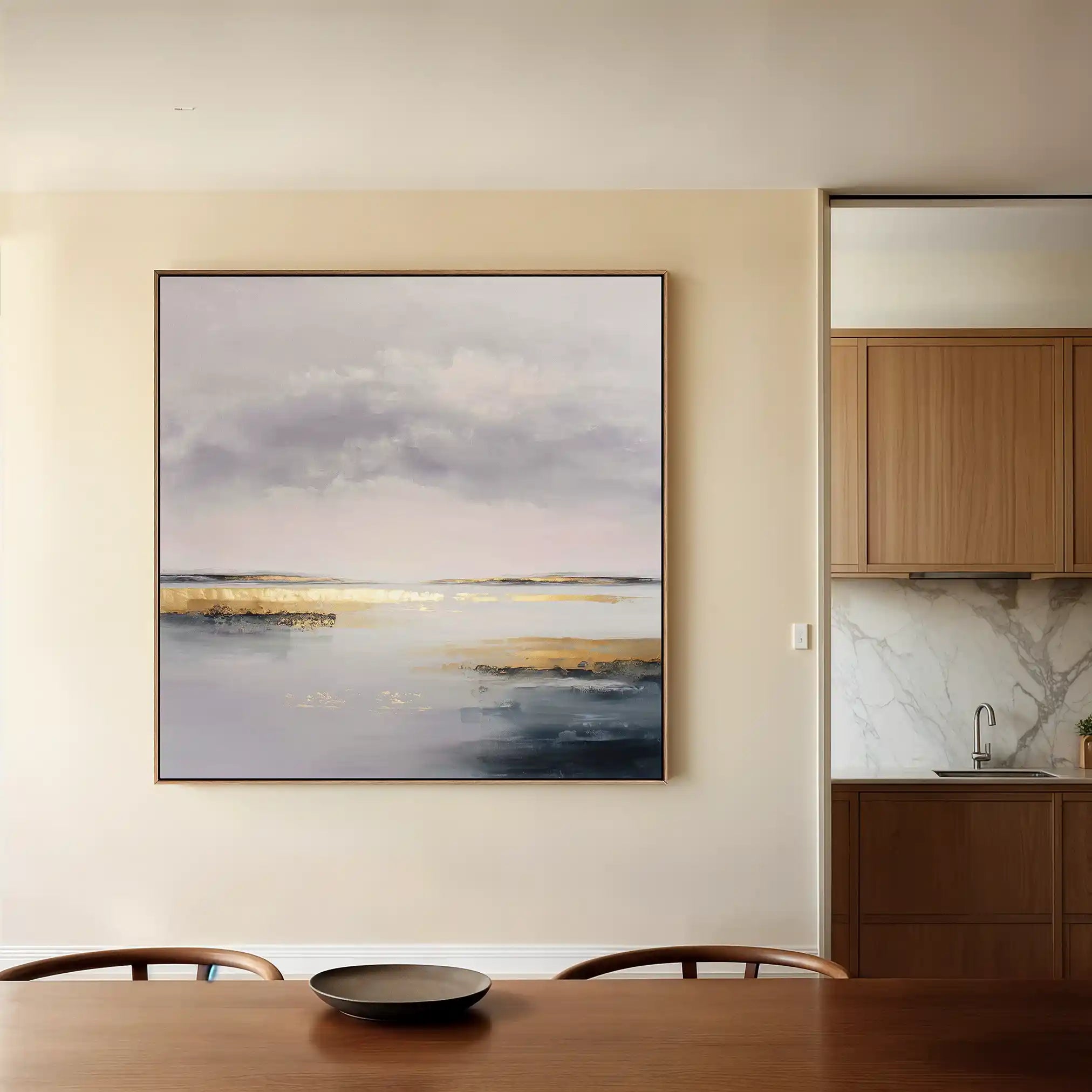 Abstract 1305 Canvas Art 60 x 60 cm / Stretched on hidden frame