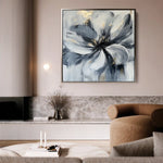 Floral Canvas Wall Art WAD1307-F 80 x 80 cm / Stretched on hidden frame