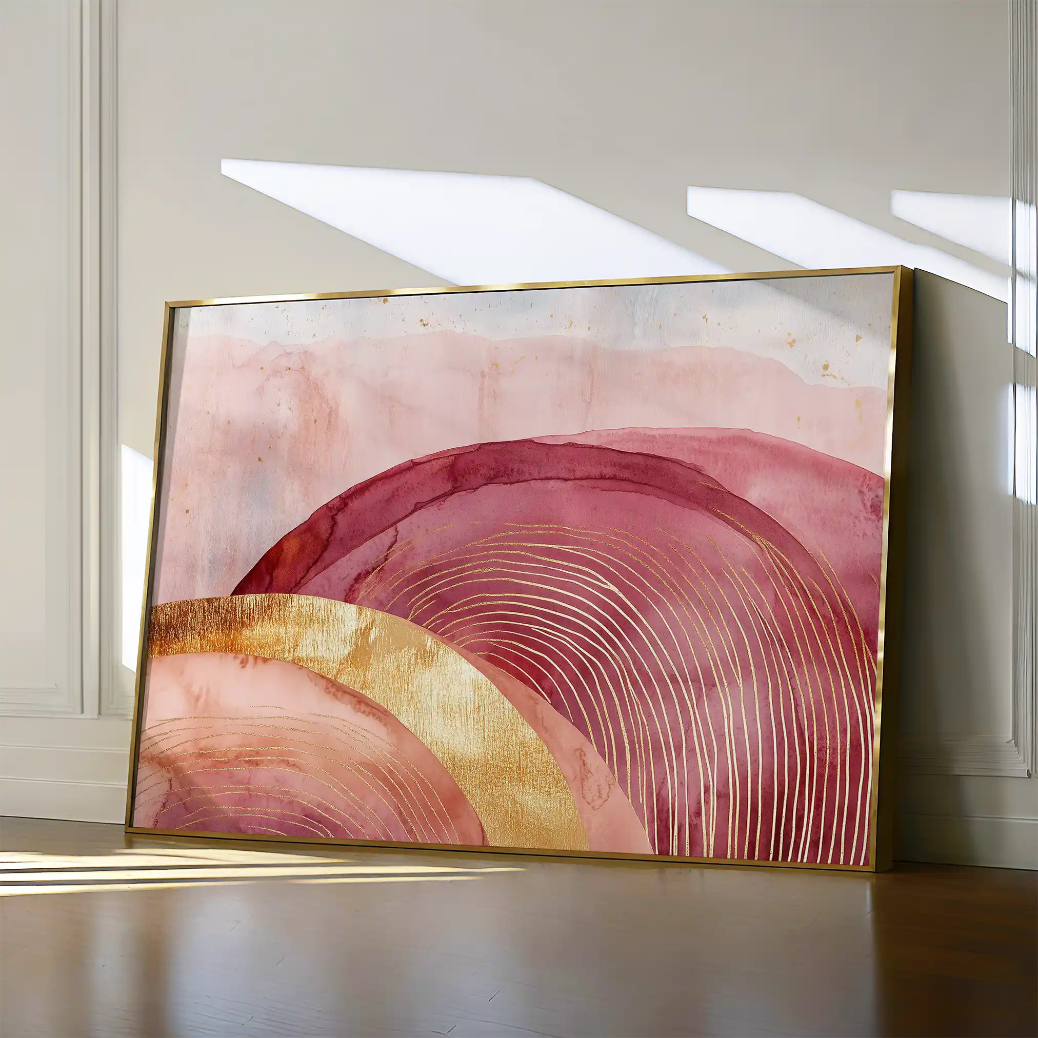 Boho 131 Canvas Art 90 x 60 cm / Stretched on hidden frame