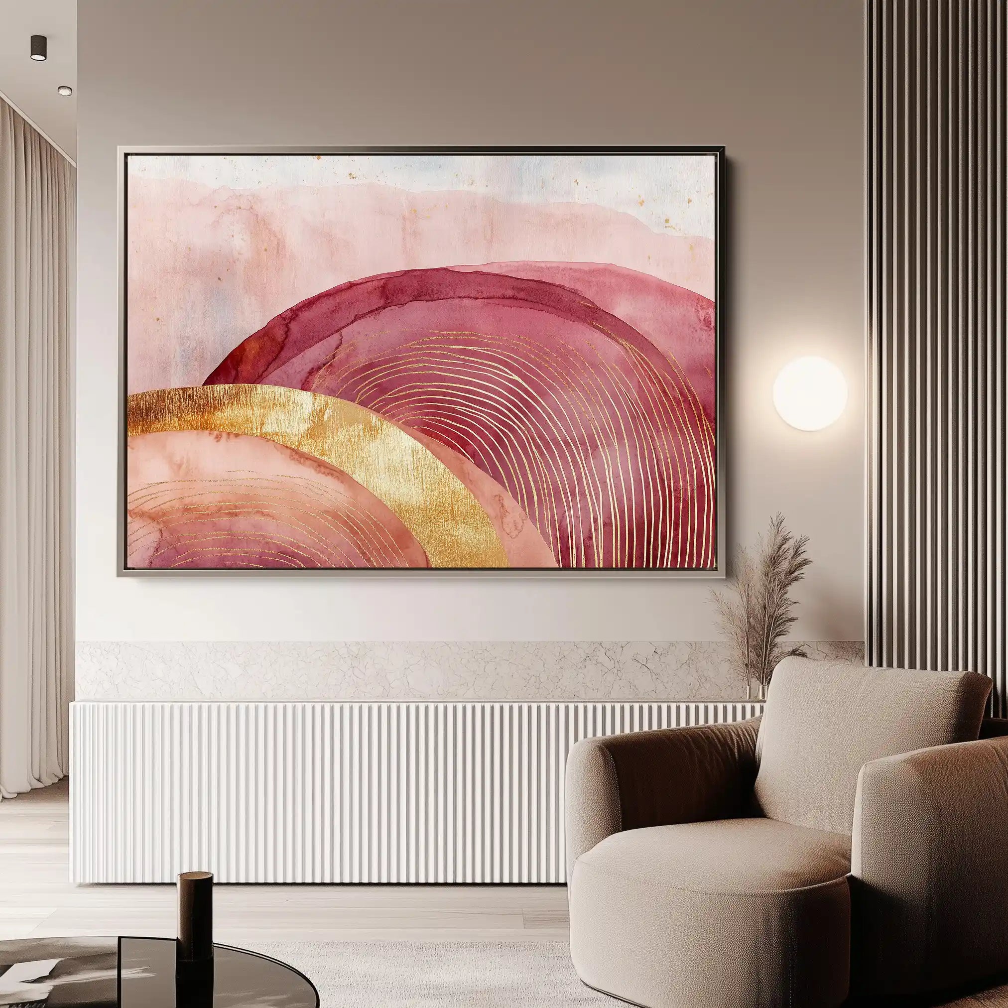 Boho 131 Canvas Art 90 x 60 cm / Stretched on hidden frame