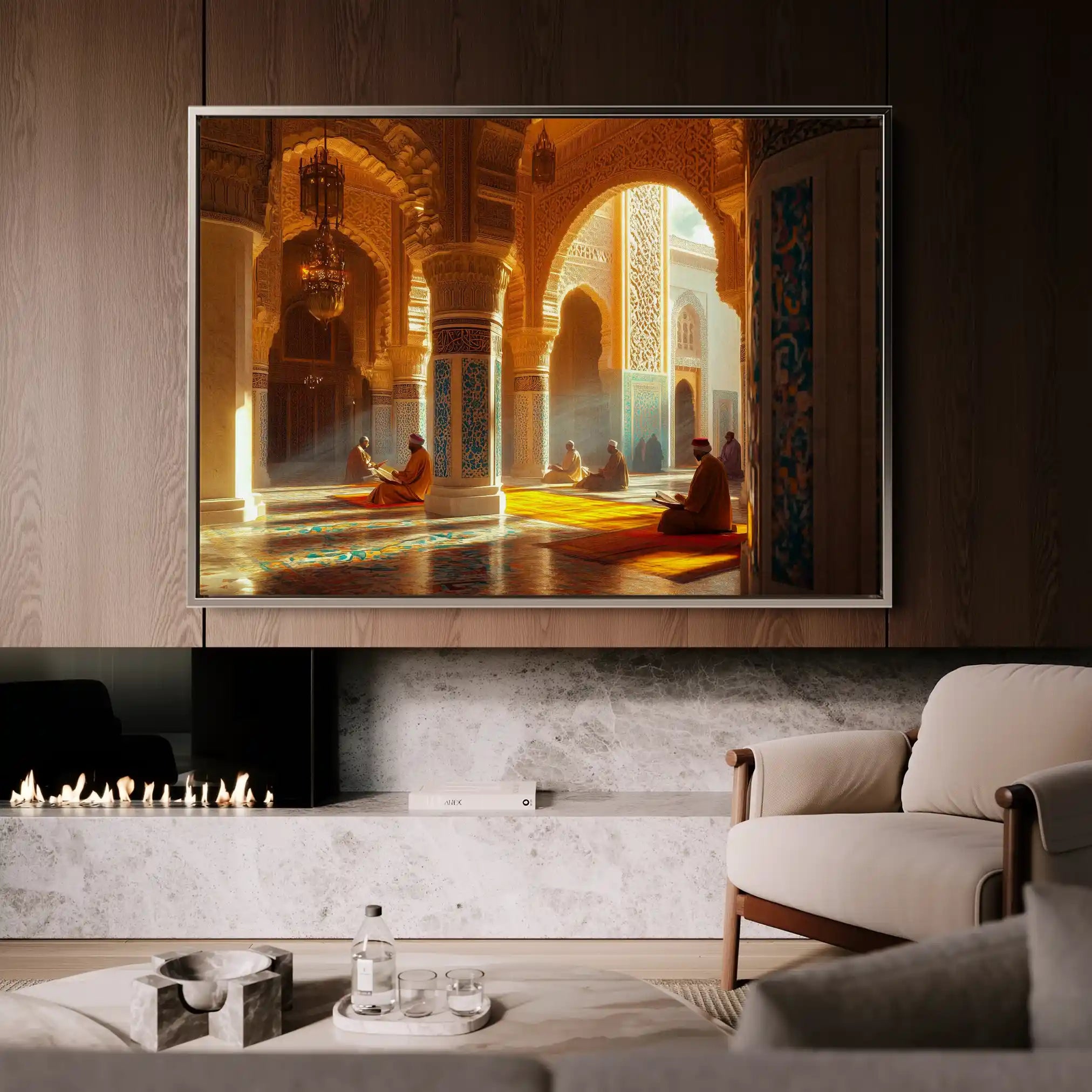 Orientalist 131 Canvas Art 90 x 60 cm / Stretched on hidden frame