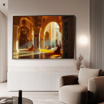 Orientalist 131 Canvas Art 90 x 60 cm / Stretched on hidden frame
