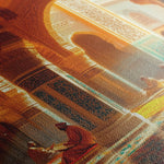 Orientalist 131 Canvas Art 90 x 60 cm / Stretched on hidden frame