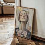 Portrait 131 Canvas Art 90 x 60 cm / Stretched on hidden frame