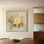 Abstract 1310 Canvas Art 60 x 60 cm / Stretched on hidden frame