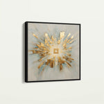 Abstract 1310 Canvas Art 60 x 60 cm / Stretched on hidden frame