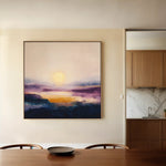 Abstract 1312 Canvas Art 60 x 60 cm / Stretched on hidden frame