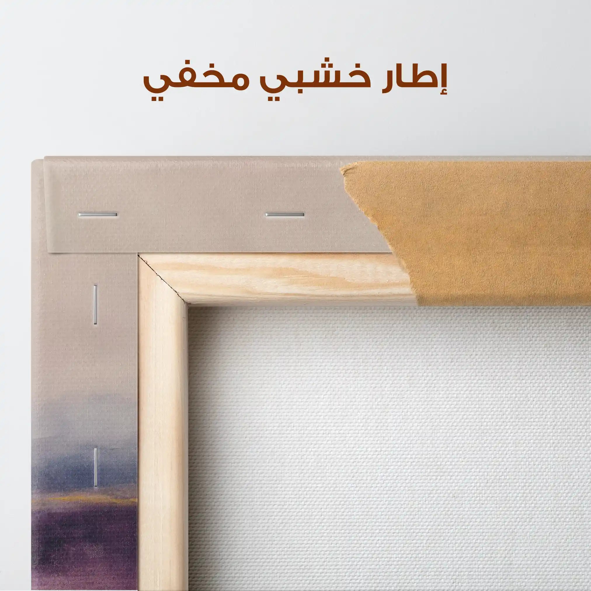 Abstract 1312 Canvas Art 60 x 60 cm / Stretched on hidden frame