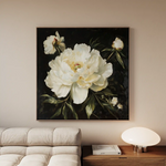 Floral Canvas Wall Art WAD1314-F 80 x 80 cm / Stretched on hidden frame