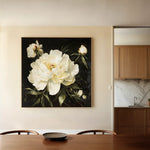 Floral Canvas Wall Art WAD1314-F 80 x 80 cm / Stretched on hidden frame