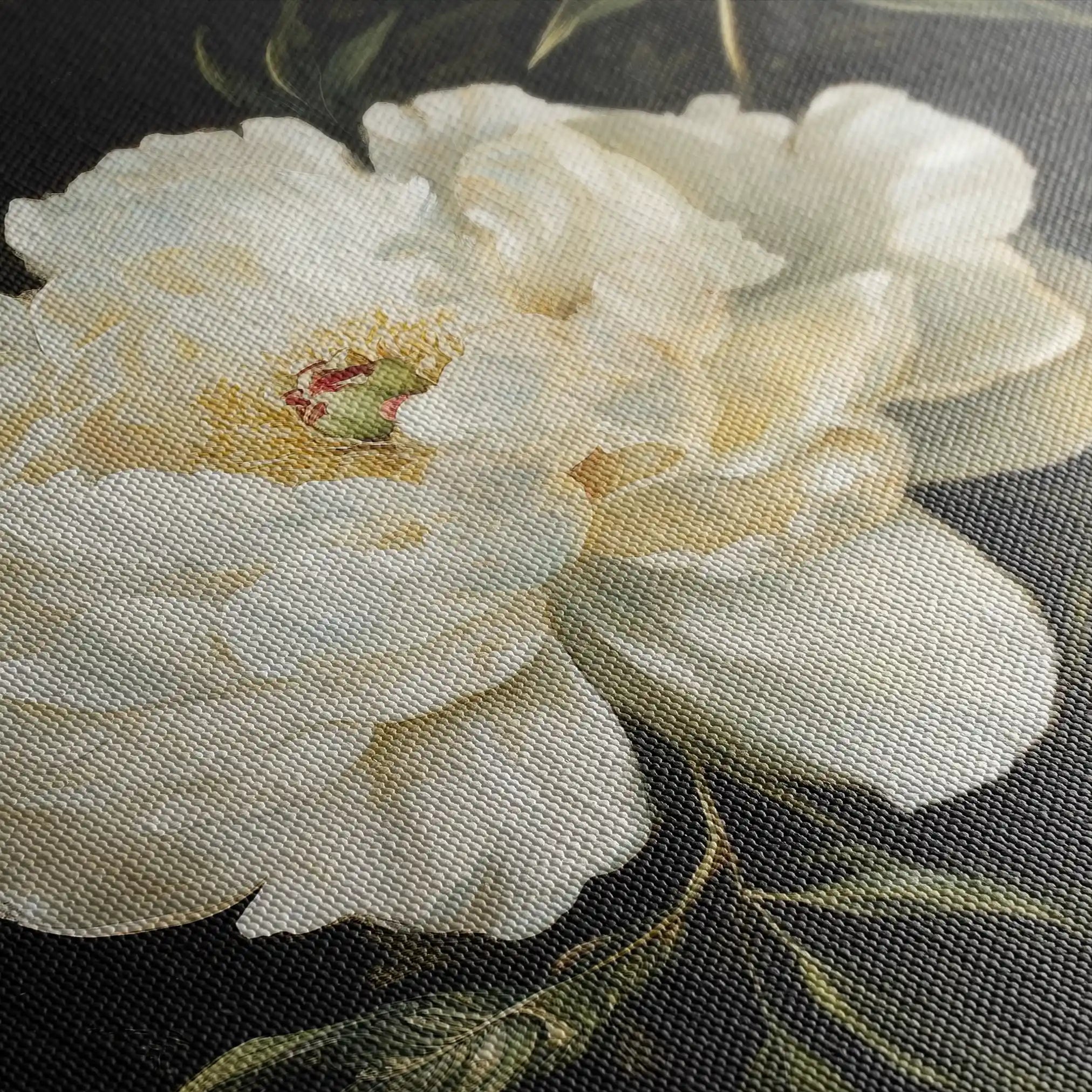 Floral Canvas Wall Art WAD1314-F 80 x 80 cm / Stretched on hidden frame