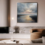 Abstract 1315 Canvas Art 60 x 60 cm / Stretched on hidden frame