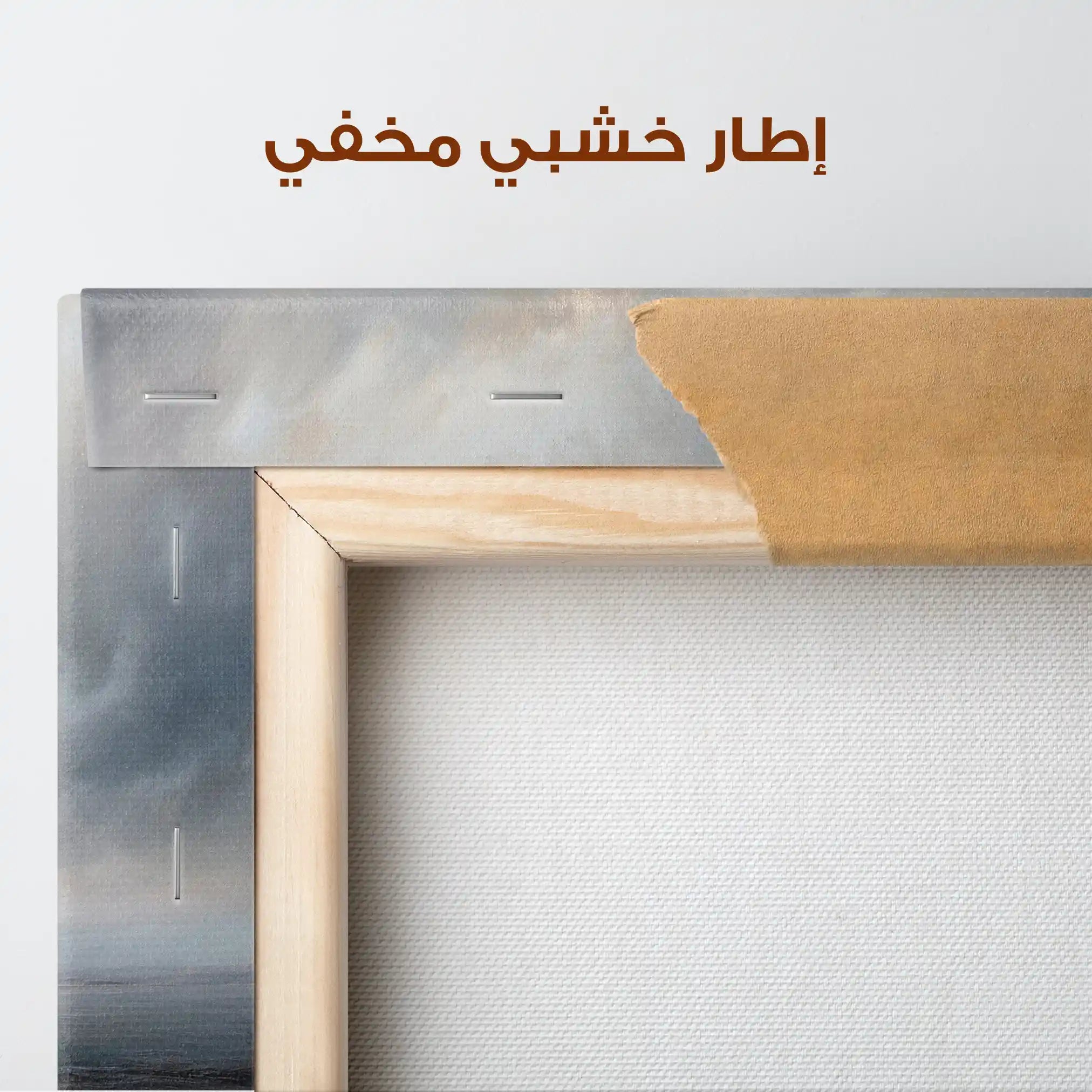 Abstract 1315 Canvas Art 60 x 60 cm / Stretched on hidden frame