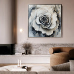Floral Canvas Wall Art WAD1318-F 80 x 80 cm / Stretched on hidden frame