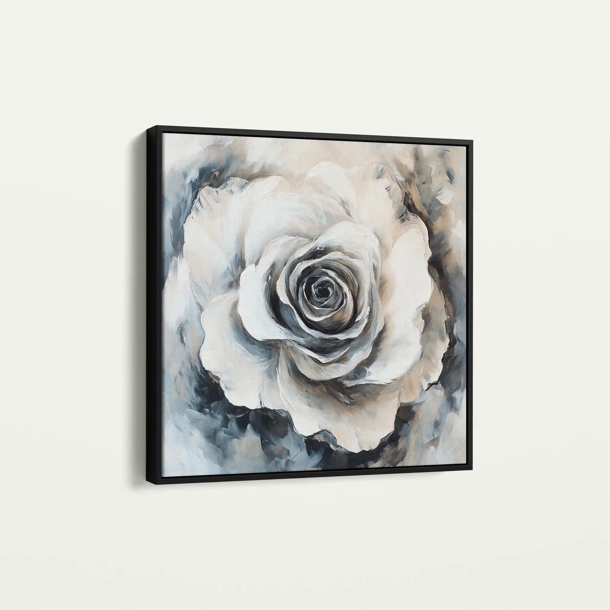 Floral Canvas Wall Art WAD1318-F 80 x 80 cm / Stretched on hidden frame
