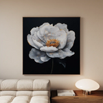 Floral Canvas Wall Art WAD1319-F 80 x 80 cm / Stretched on hidden frame