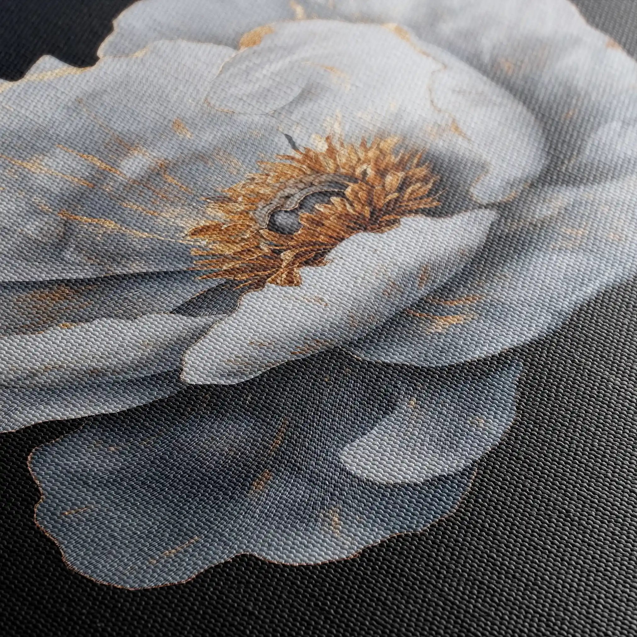 Floral Canvas Wall Art WAD1319-F 80 x 80 cm / Stretched on hidden frame