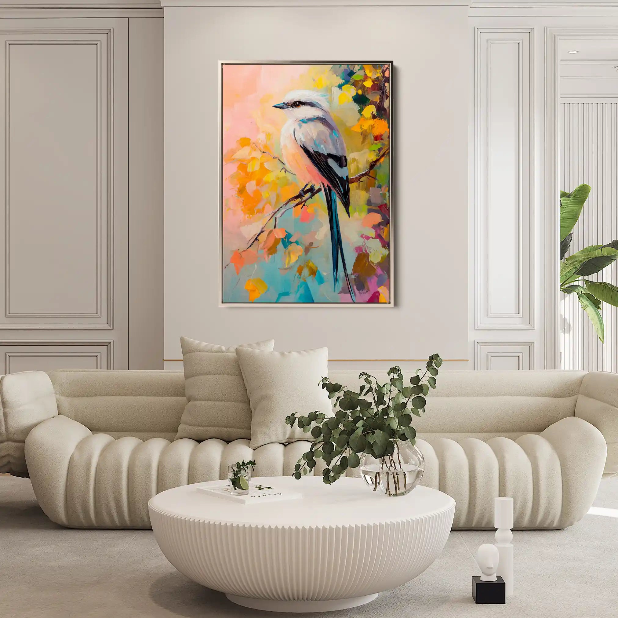 Animals 132 Canvas Art 90 x 60 cm / Stretched on hidden frame