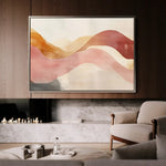 Boho 132 Canvas Art 90 x 60 cm / Stretched on hidden frame