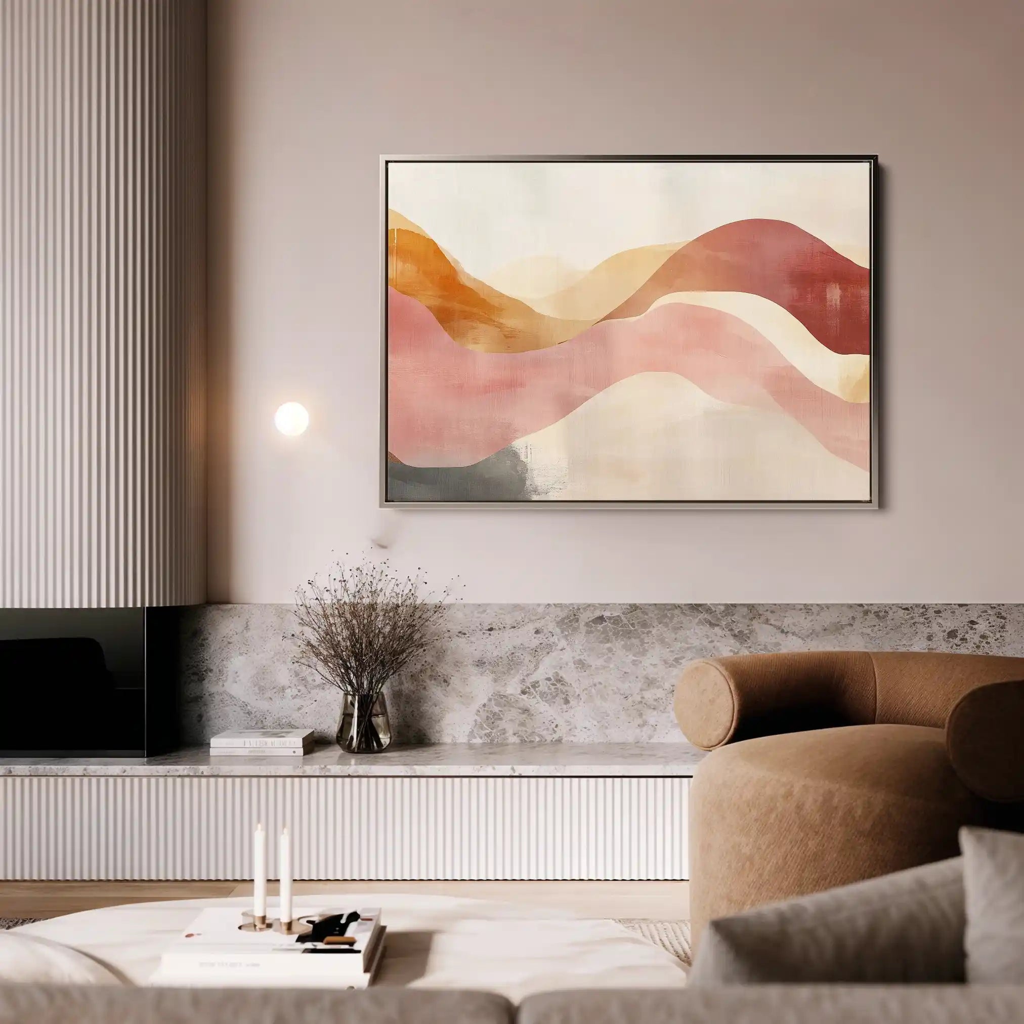 Boho 132 Canvas Art 90 x 60 cm / Stretched on hidden frame