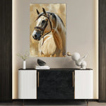 Horses 132 Canvas Art 90 x 60 cm / Stretched on hidden frame