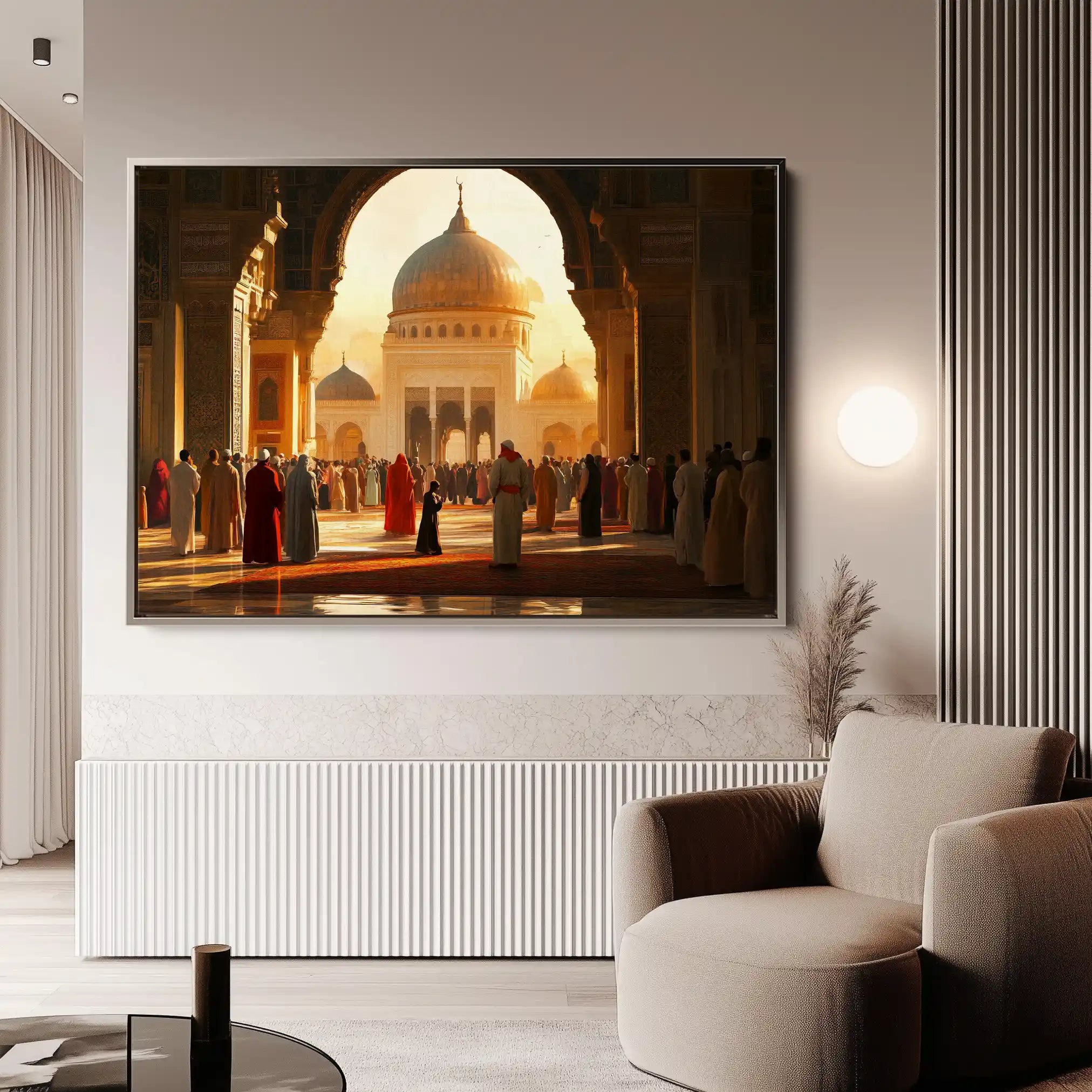 Orientalist 132 Canvas Art 90 x 60 cm / Stretched on hidden frame