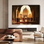 Orientalist 132 Canvas Art 90 x 60 cm / Stretched on hidden frame