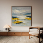 Abstract 1320 Canvas Art 60 x 60 cm / Stretched on hidden frame