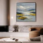 Abstract 1320 Canvas Art 60 x 60 cm / Stretched on hidden frame