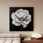Floral Canvas Wall Art WAD1320-F 80 x 80 cm / Stretched on hidden frame