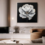 Floral Canvas Wall Art WAD1320-F 80 x 80 cm / Stretched on hidden frame