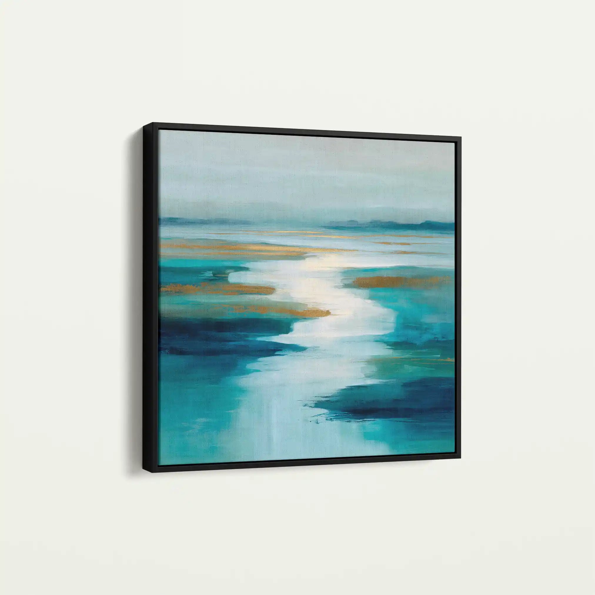 Abstract 1321 Canvas Art 60 x 60 cm / Stretched on hidden frame