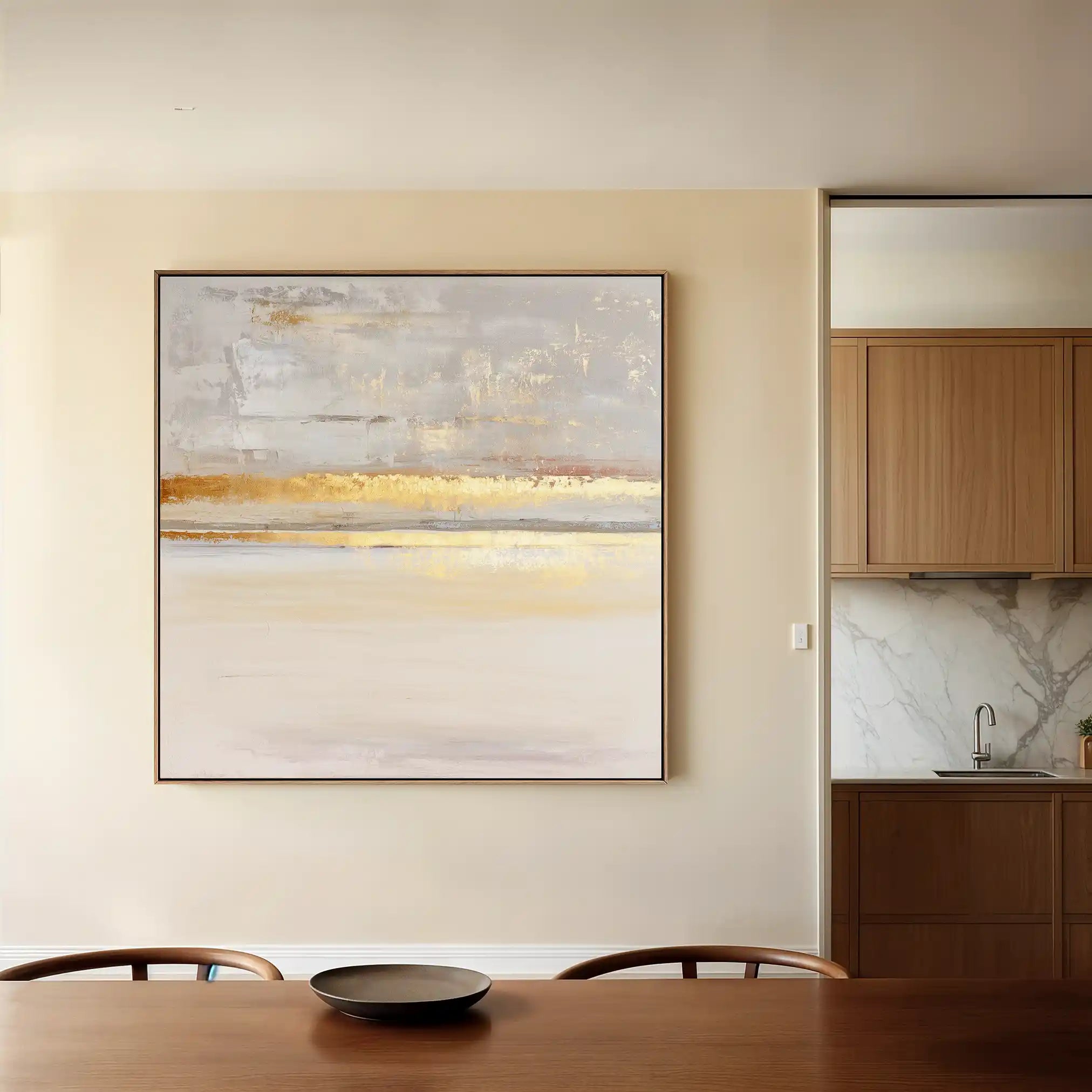 Abstract 1322 Canvas Art 60 x 60 cm / Stretched on hidden frame