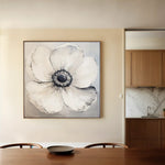 Floral Canvas Wall Art WAD1322-F 80 x 80 cm / Stretched on hidden frame