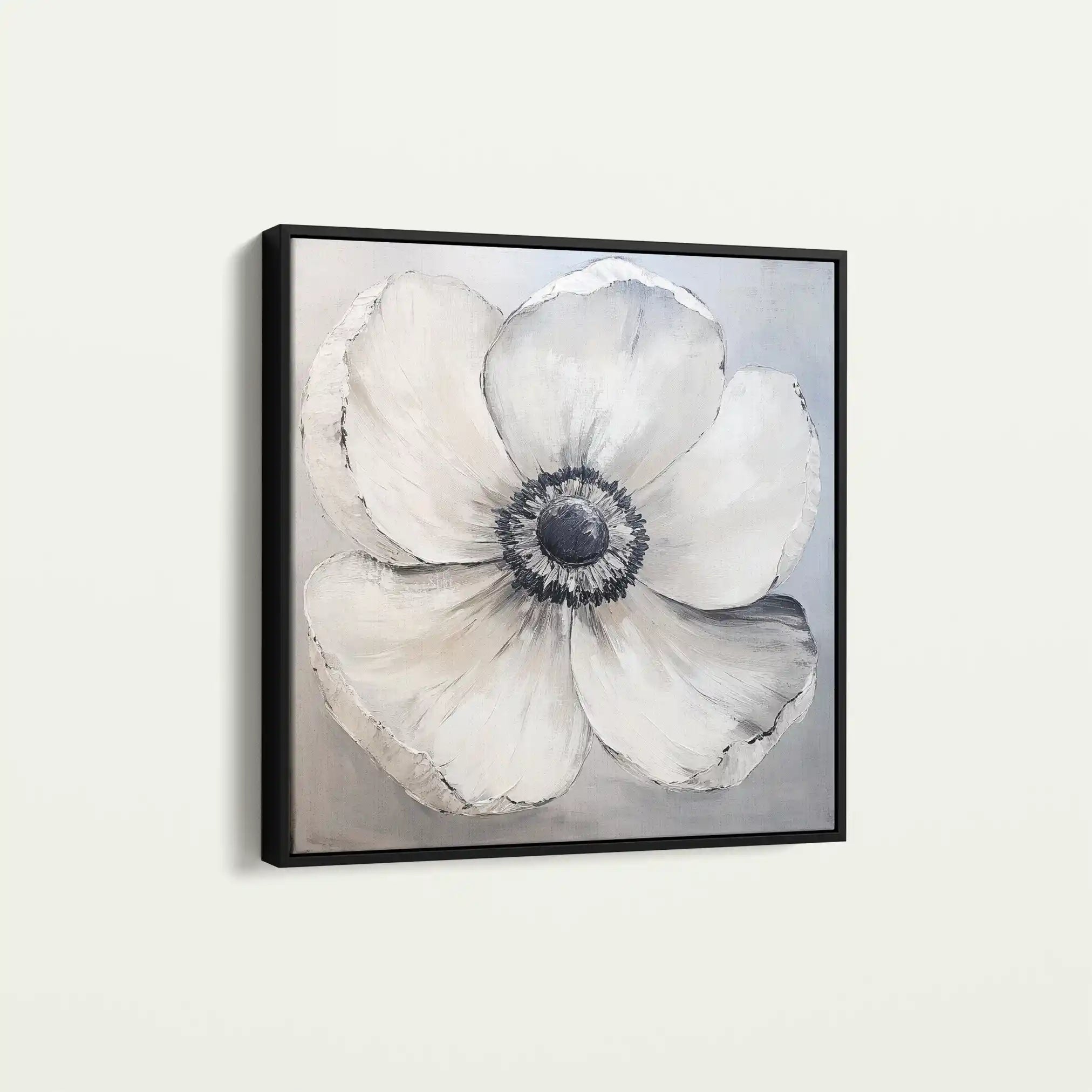 Floral Canvas Wall Art WAD1322-F 80 x 80 cm / Stretched on hidden frame