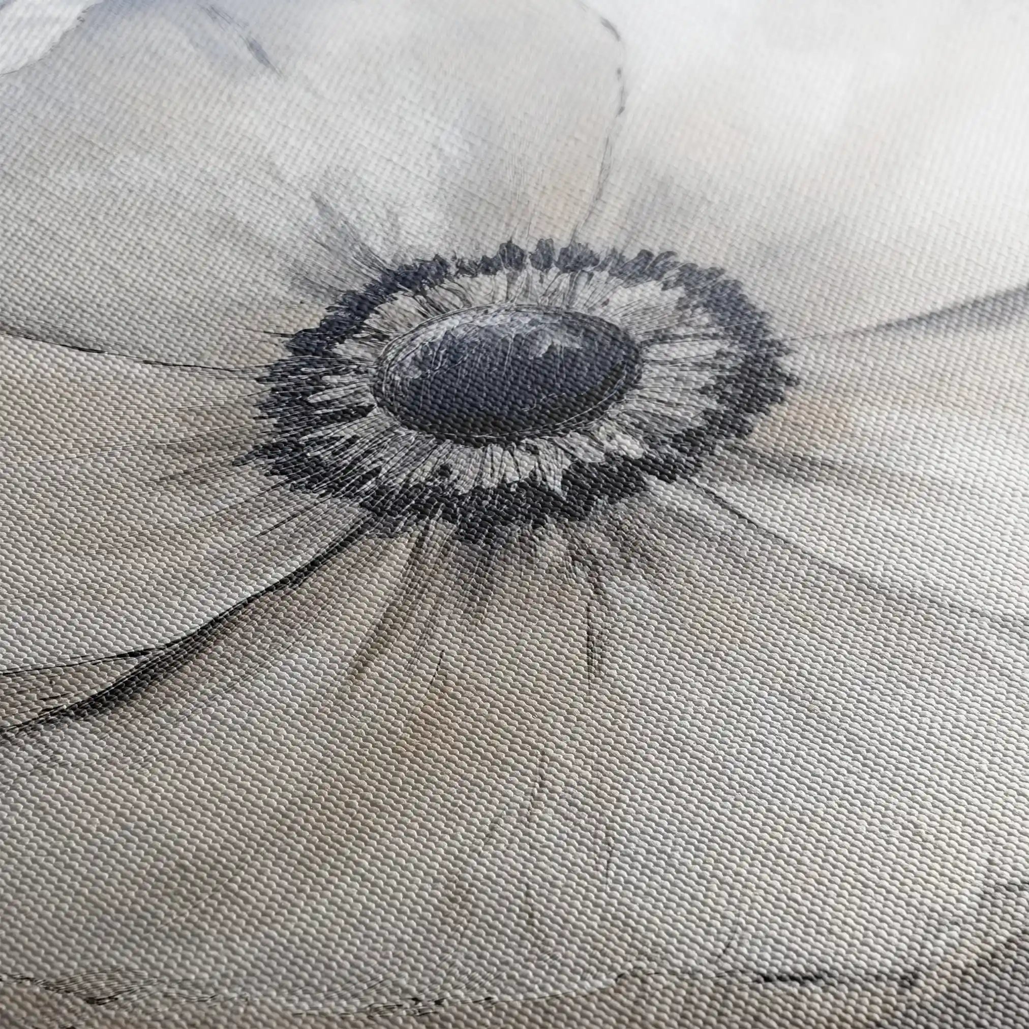 Floral Canvas Wall Art WAD1322-F 80 x 80 cm / Stretched on hidden frame