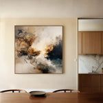Abstract 1323 Canvas Art 60 x 60 cm / Stretched on hidden frame