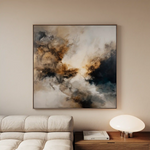 Abstract 1323 Canvas Art 60 x 60 cm / Stretched on hidden frame