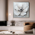 Floral Canvas Wall Art WAD1323-F 80 x 80 cm / Stretched on hidden frame