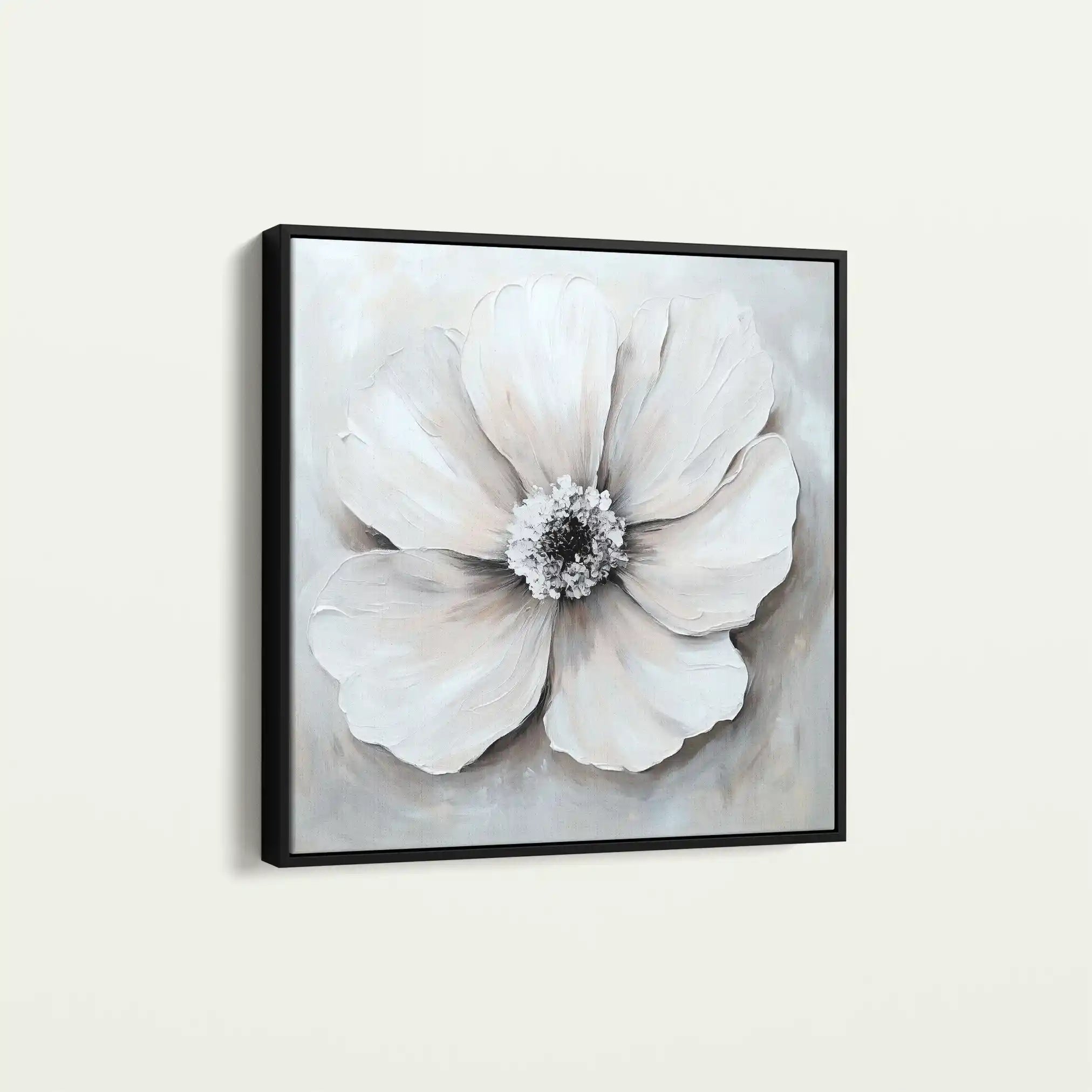 Floral Canvas Wall Art WAD1323-F 80 x 80 cm / Stretched on hidden frame