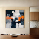 Abstract 1324 Canvas Art 60 x 60 cm / Stretched on hidden frame