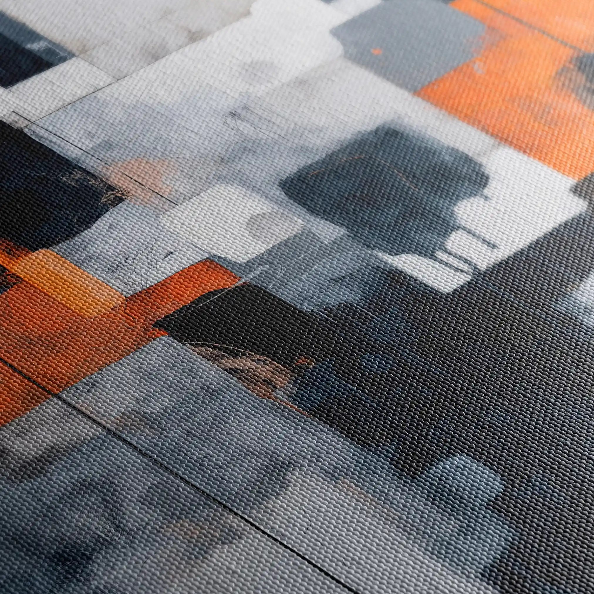 Abstract 1324 Canvas Art 60 x 60 cm / Stretched on hidden frame