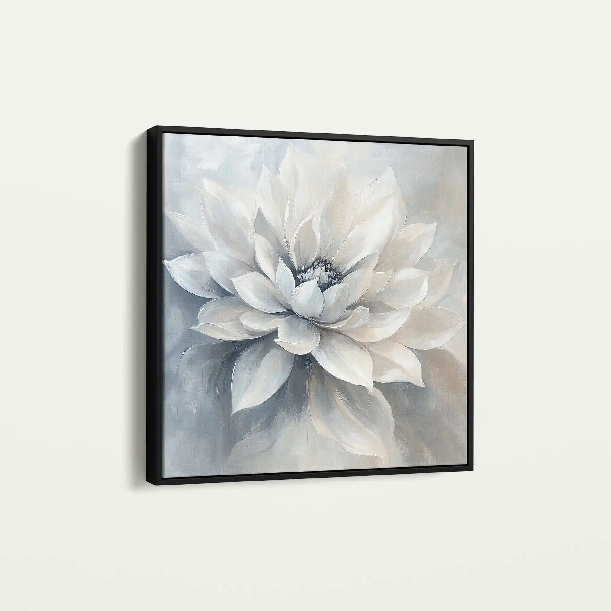 Floral Canvas Wall Art WAD1324-F 80 x 80 cm / Stretched on hidden frame