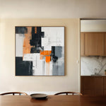 Abstract 1325 Canvas Art 60 x 60 cm / Stretched on hidden frame