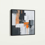 Abstract 1325 Canvas Art 60 x 60 cm / Stretched on hidden frame