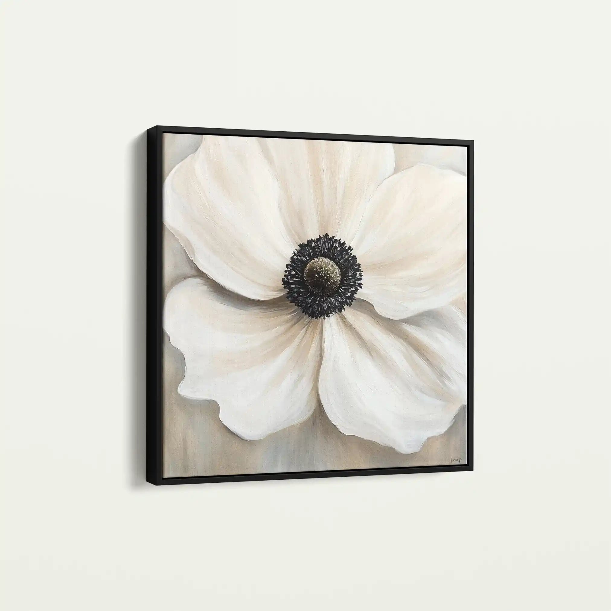 Floral Canvas Wall Art WAD1325-F 80 x 80 cm / Stretched on hidden frame